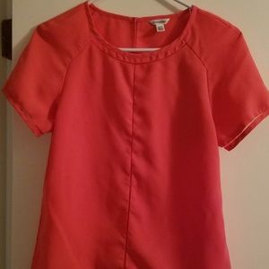 Calvin Klein Blouse with Cutout Trim
